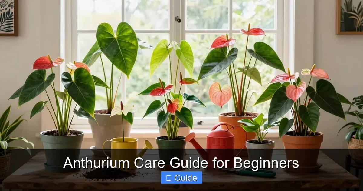 Anthurium Care Guide for Beginners