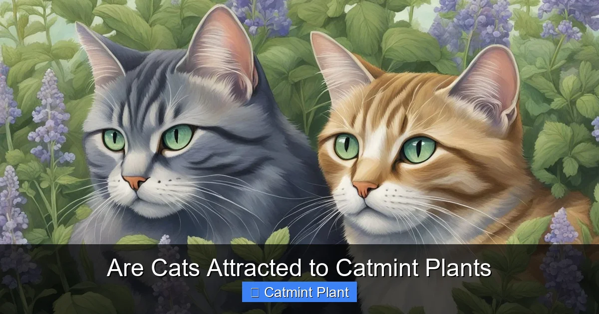 Are Cats Attracted to Catmint Plants
