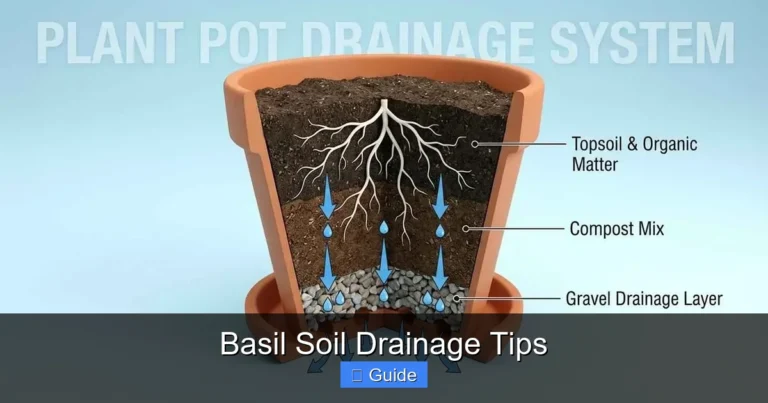 Basil Soil Drainage Tips