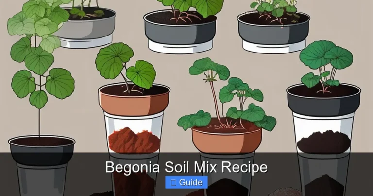Begonia Soil Mix Recipe