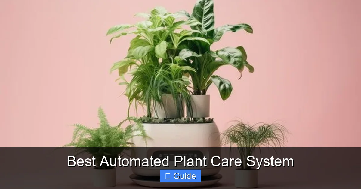 Best Automated Plant Care System