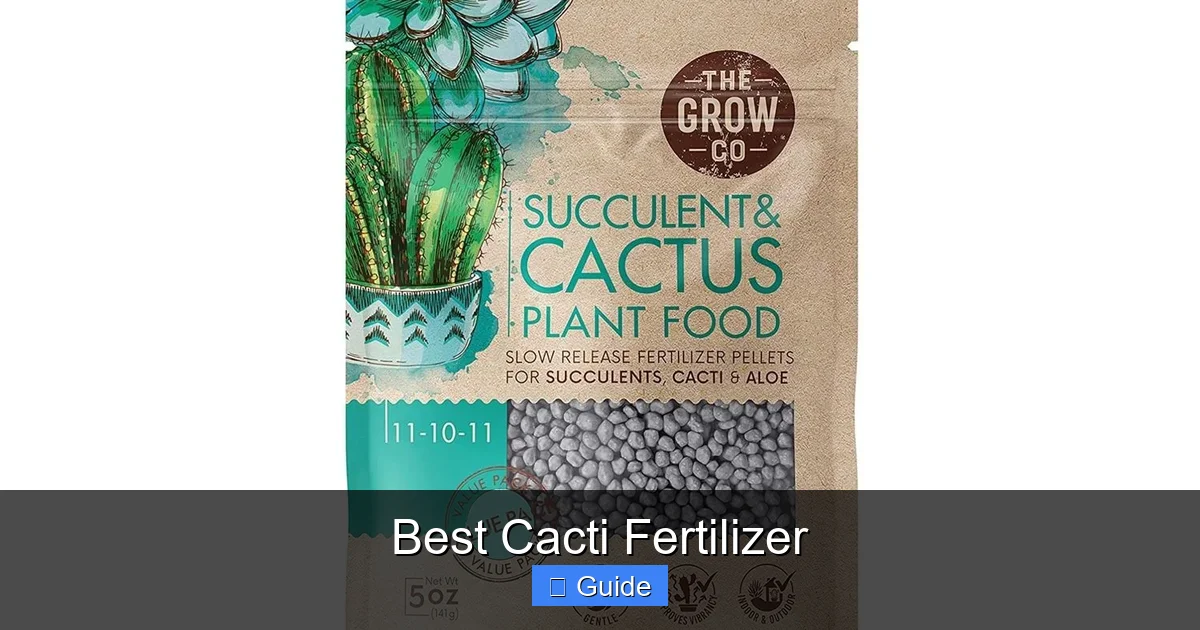 Best Cacti Fertilizer