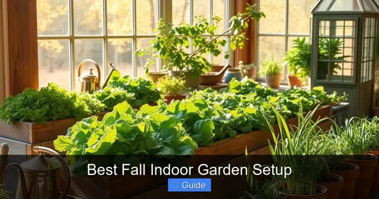 Best Fall Indoor Garden Setup