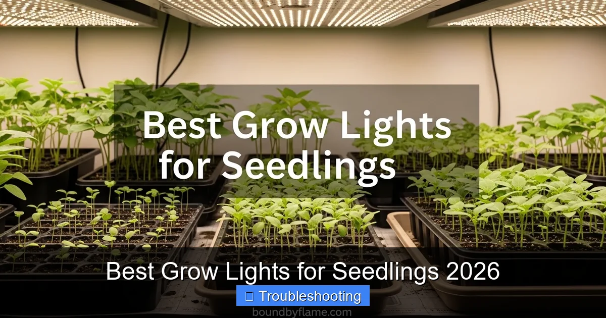 Best Grow Lights for Seedlings 2026