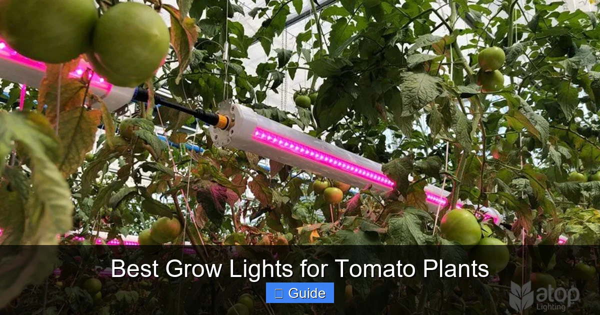 Best Grow Lights for Tomato Plants