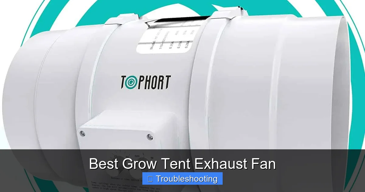 Best Grow Tent Exhaust Fan