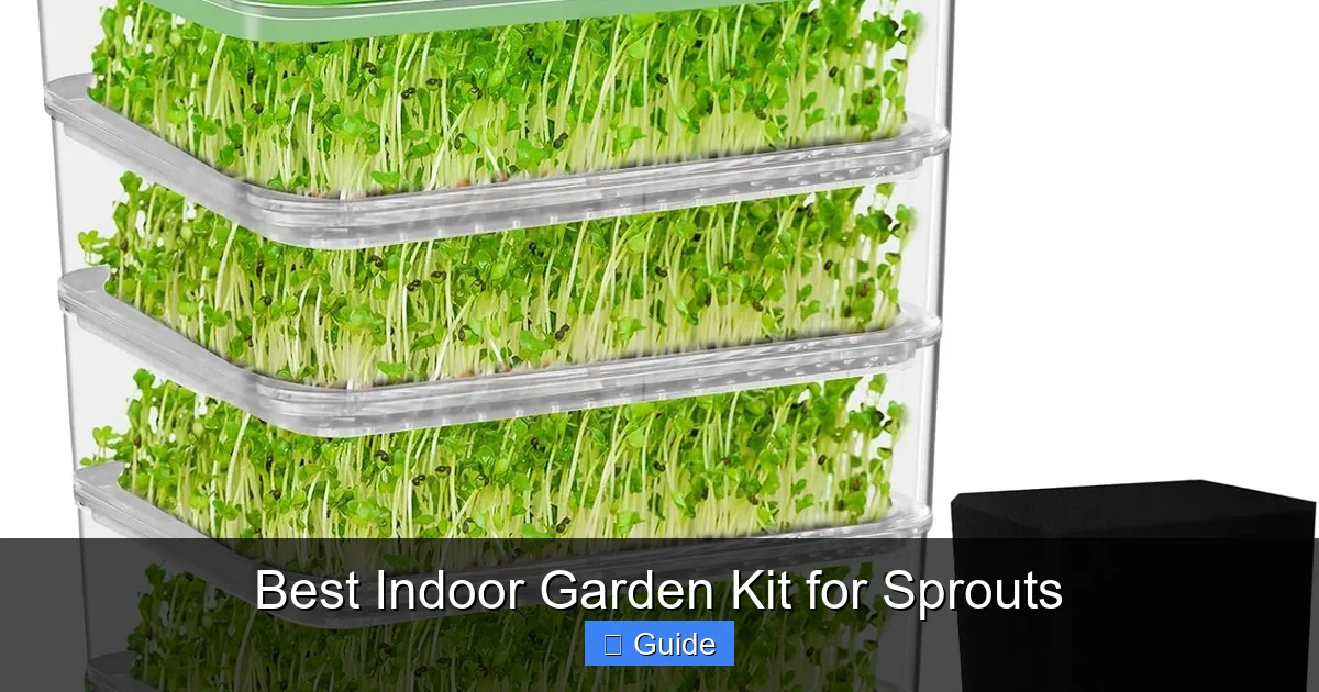 Best Indoor Garden Kit for Sprouts