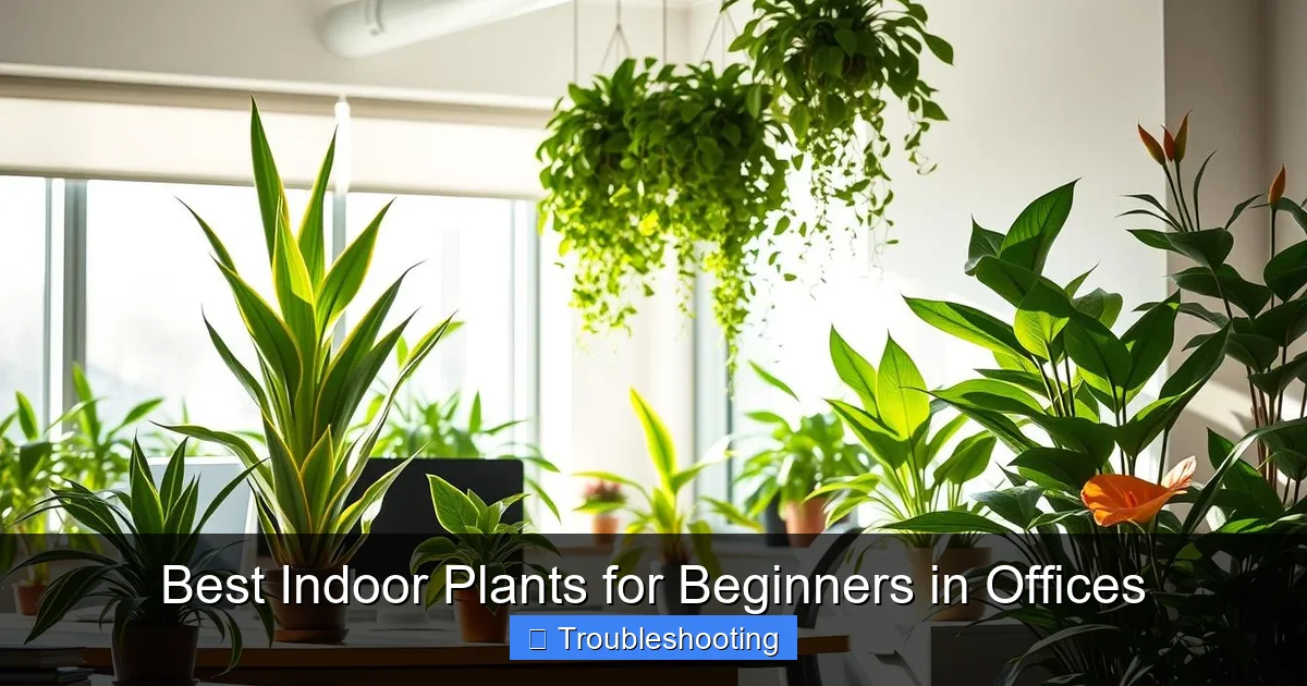 Best Indoor Plants for Beginners in Offices