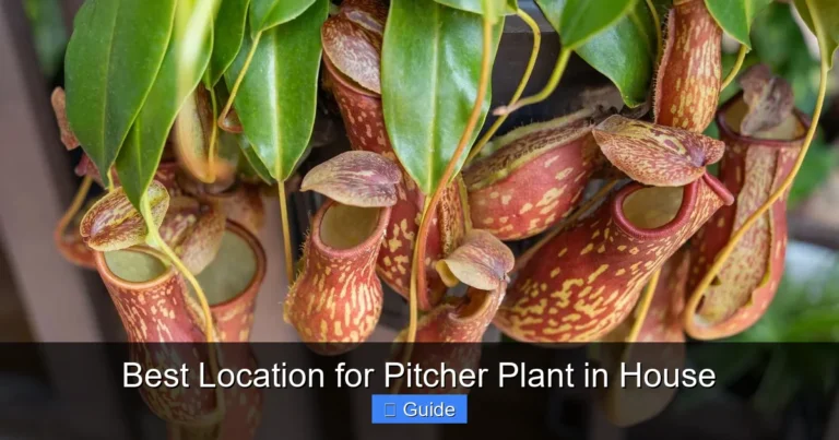 Best Location for Pitcher Plant in House