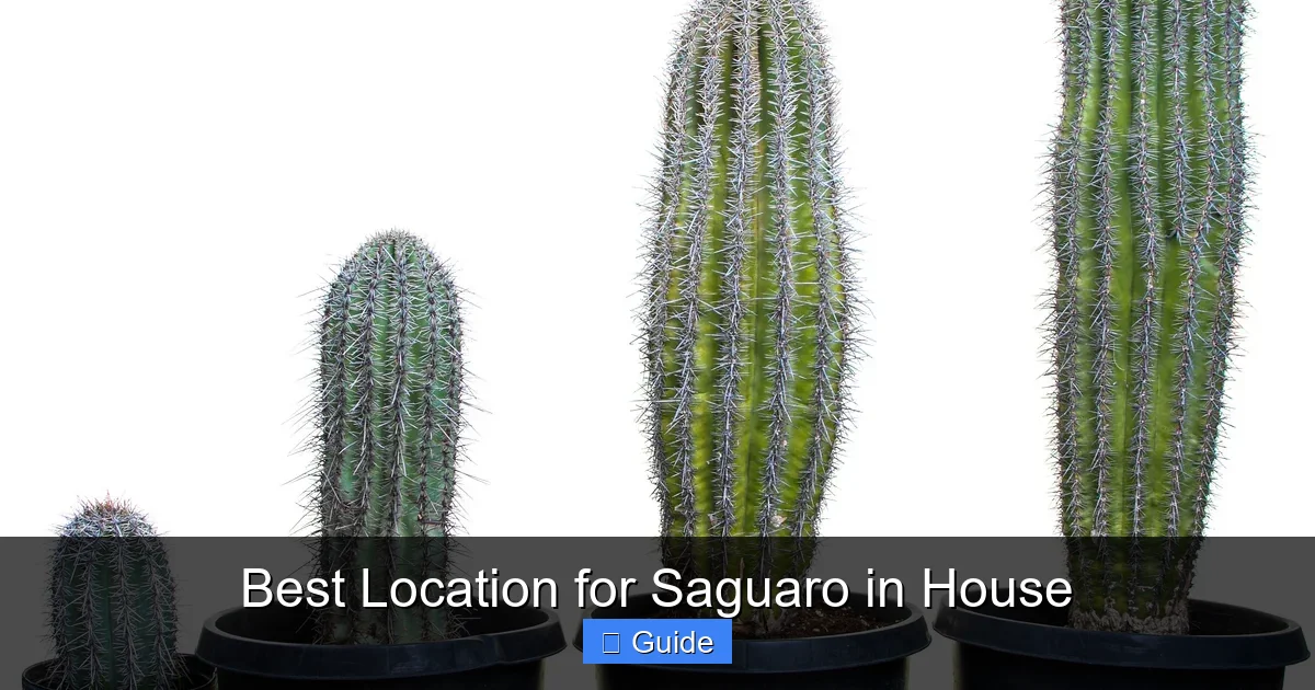 Best Location for Saguaro in House