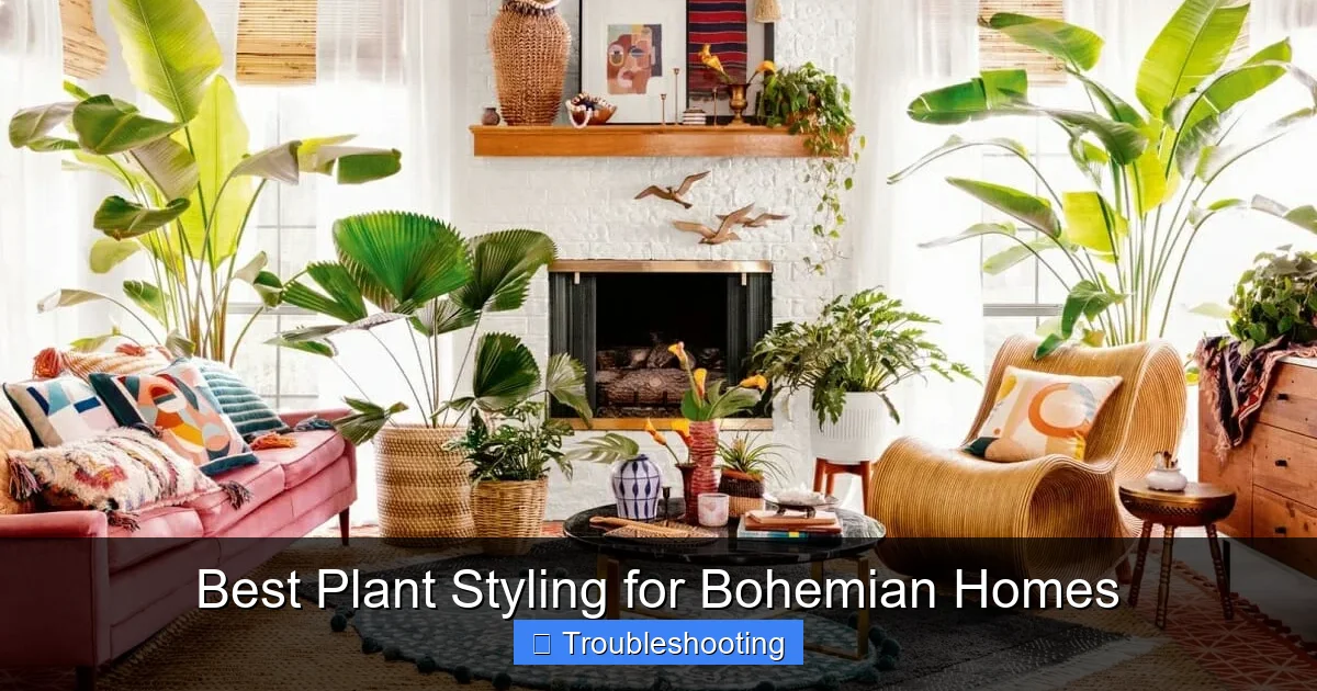 Best Plant Styling for Bohemian Homes