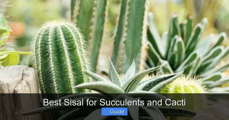 Best Sisal for Succulents and Cacti