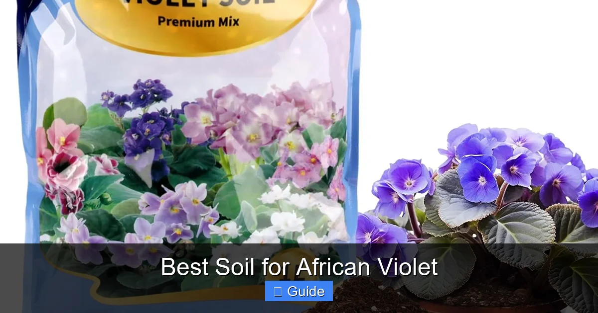 Best Soil for African Violet