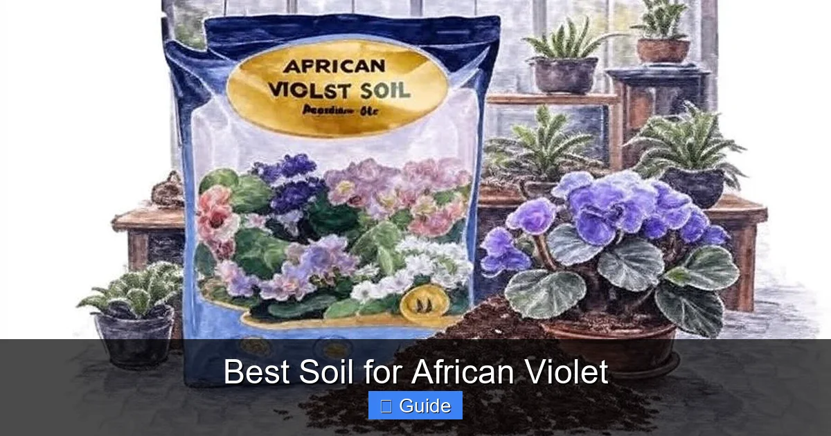Best Soil for African Violet