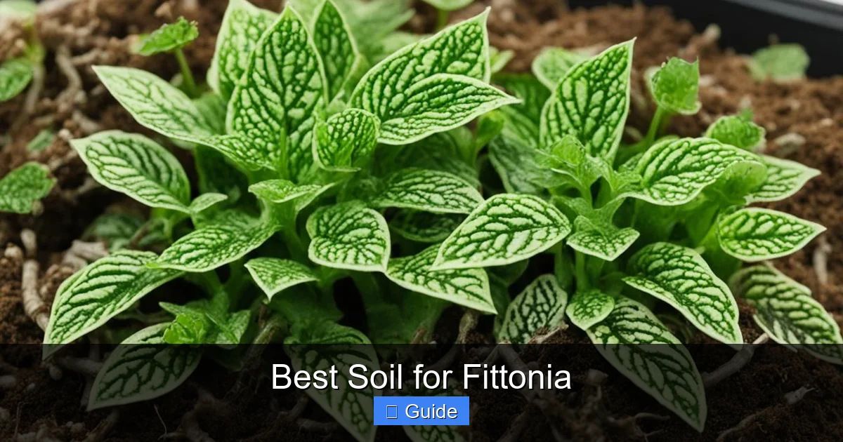 Best Soil for Fittonia