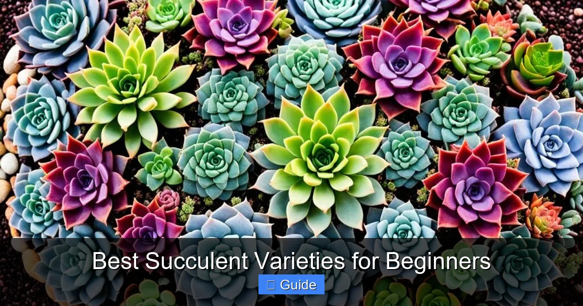 Best Succulent Varieties for Beginners