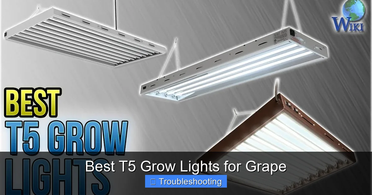 Best T5 Grow Lights for Grape