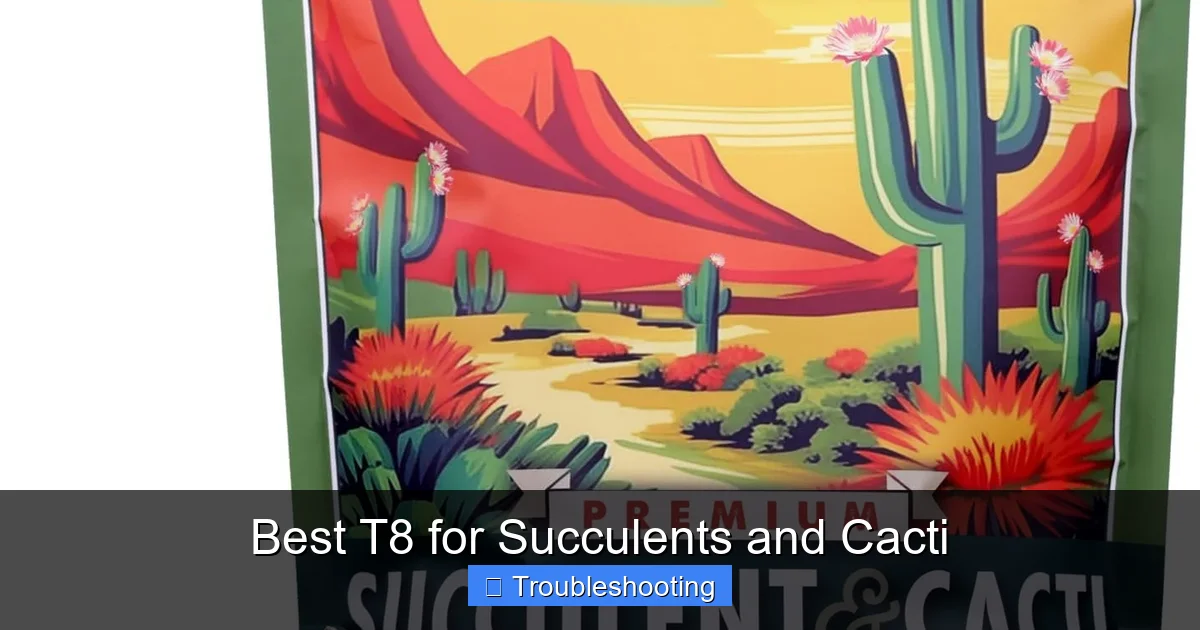 Best T8 for Succulents and Cacti