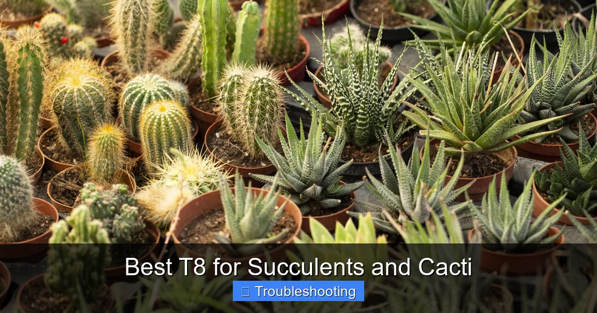 Best T8 for Succulents and Cacti