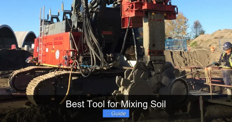 Best Tool for Mixing Soil