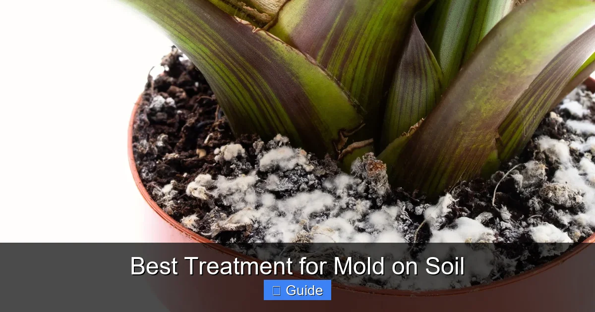 Best Treatment for Mold on Soil