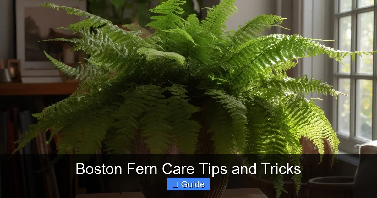 Boston Fern Care Tips and Tricks