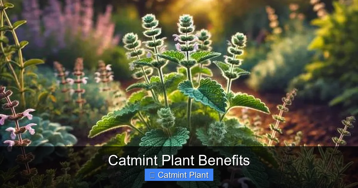 Catmint Plant Benefits