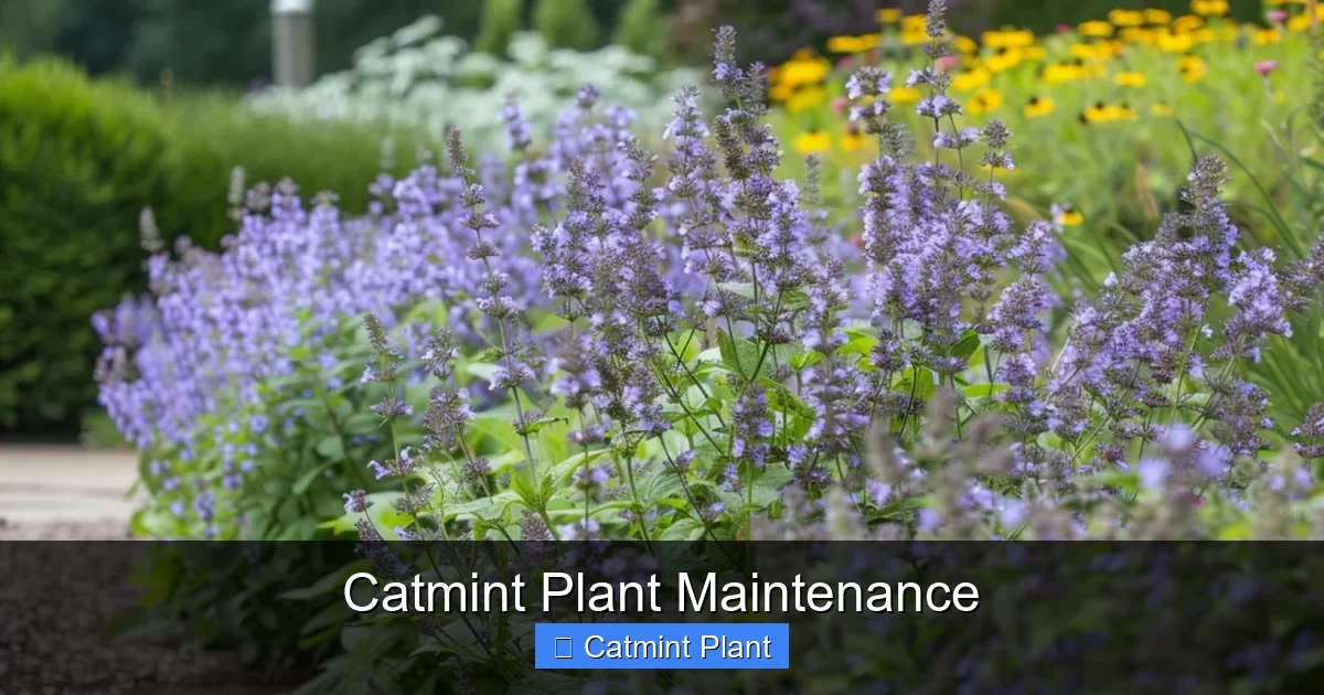 Catmint Plant Maintenance