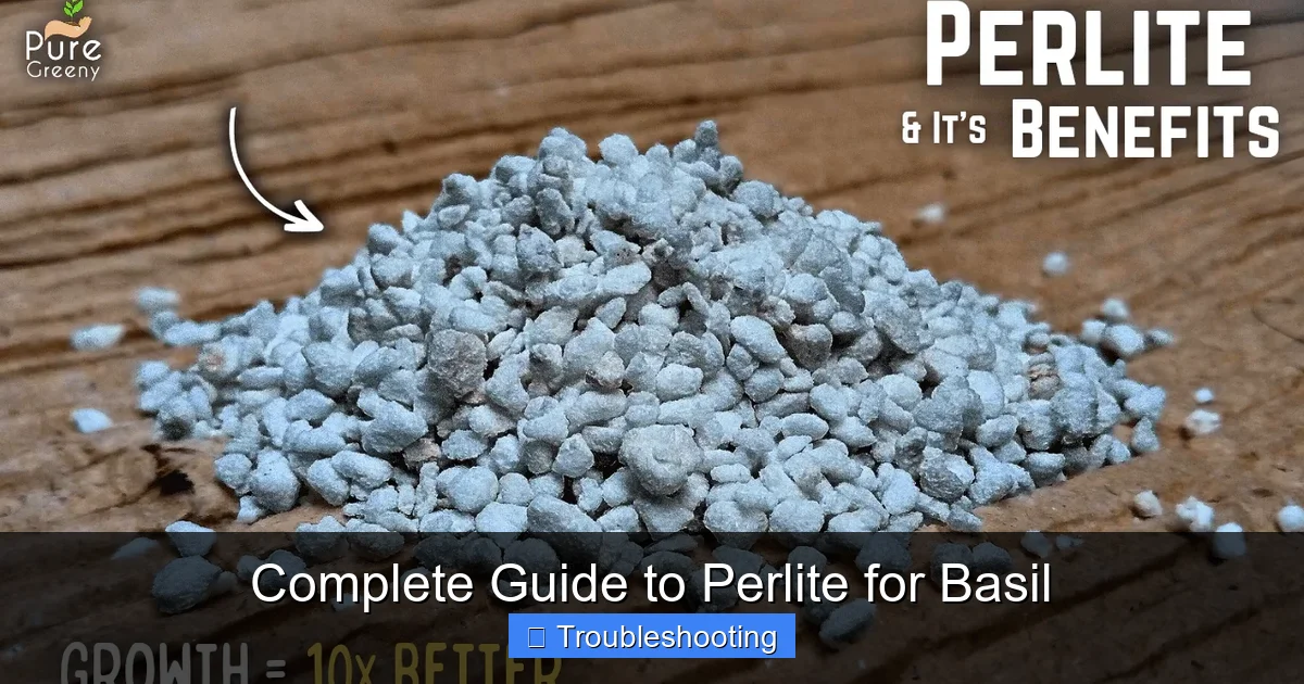 Complete Guide to Perlite for Basil