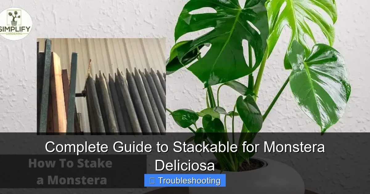 Complete Guide to Stackable for Monstera Deliciosa
