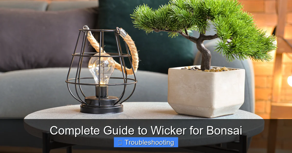 Complete Guide to Wicker for Bonsai