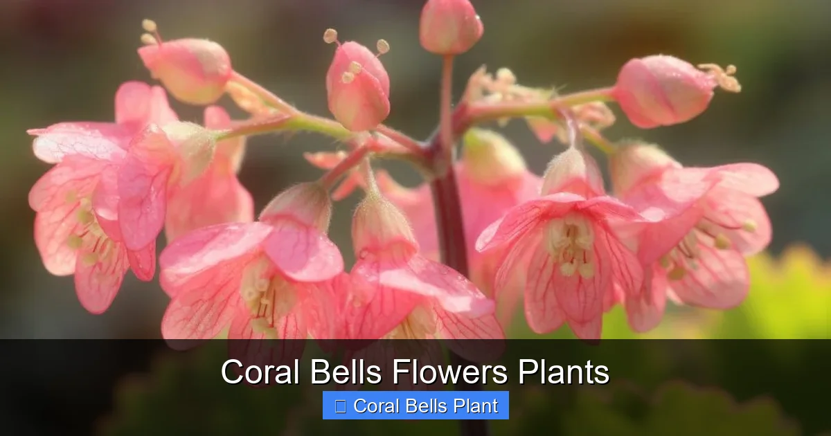 Coral Bells Flowers Plants