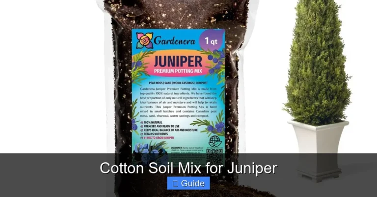Cotton Soil Mix for Juniper