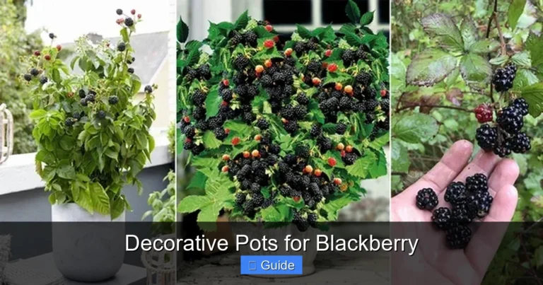 Decorative Pots for Blackberry
