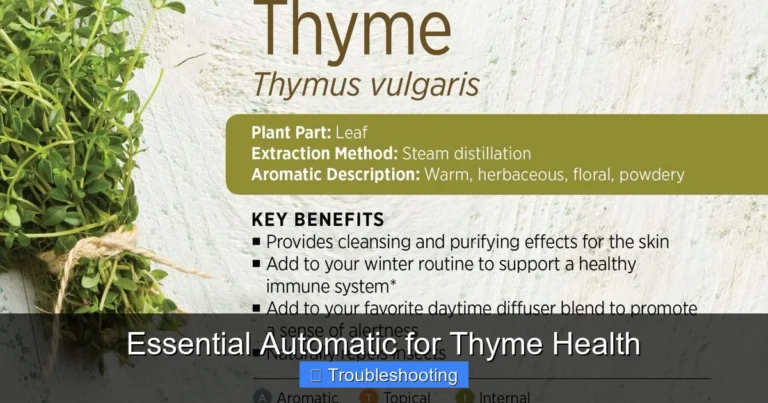 Essential Automatic for Thyme Health