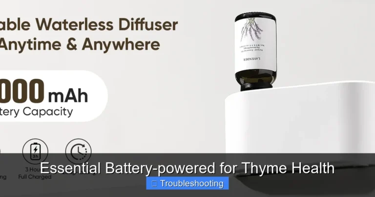 Essential Battery-powered for Thyme Health