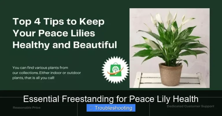 Essential Freestanding for Peace Lily Health