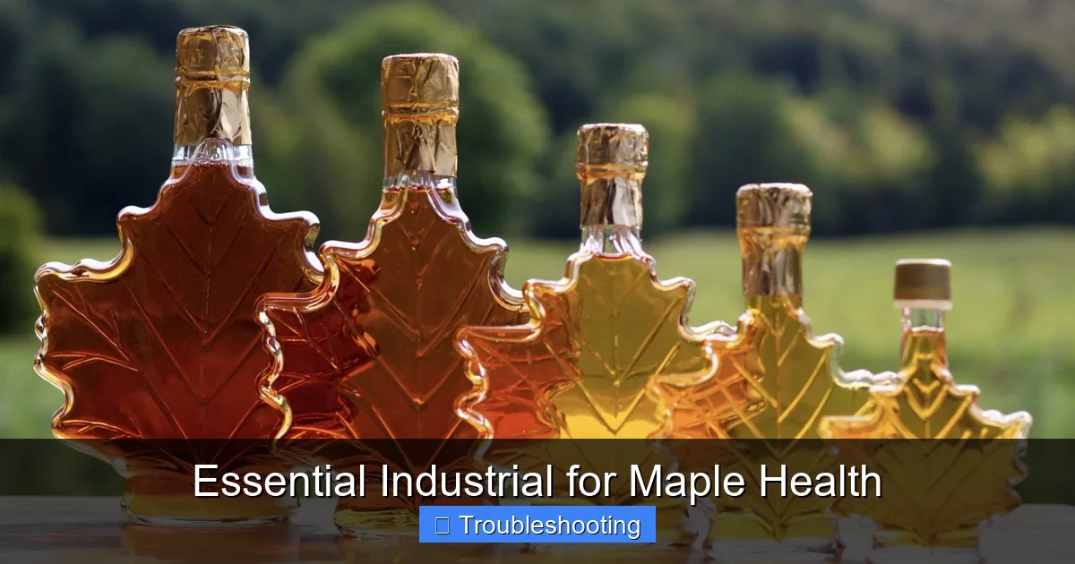 Essential Industrial for Maple Health
