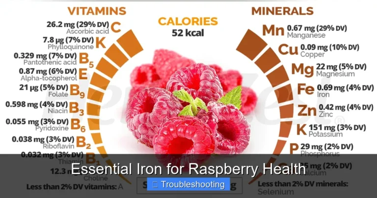 Essential Iron for Raspberry Health