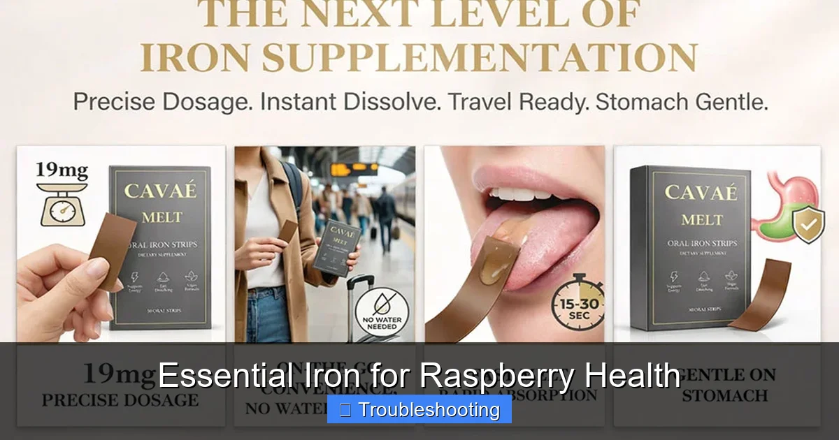 Essential Iron for Raspberry Health