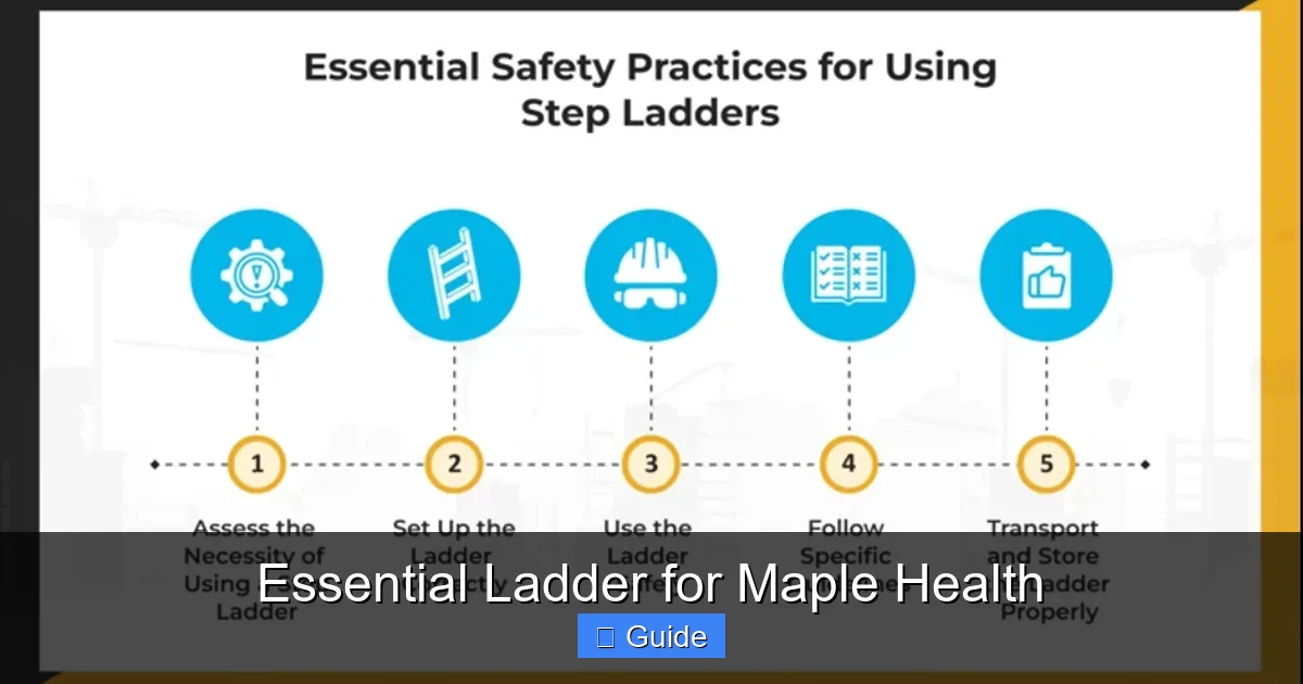 Essential Ladder for Maple Health
