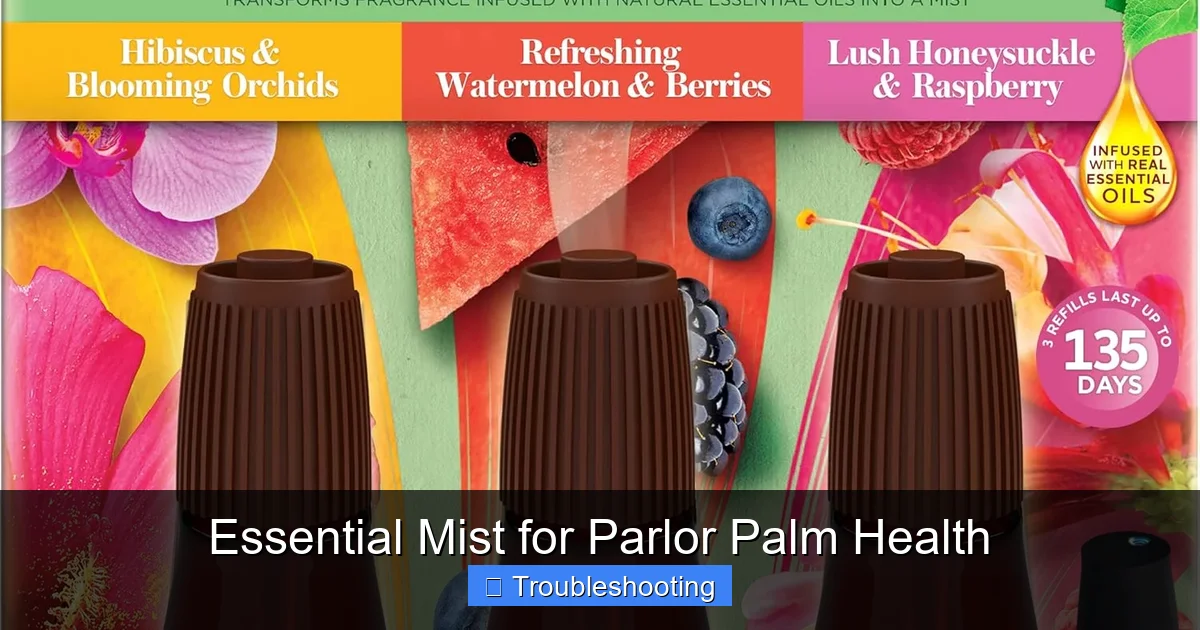 Essential Mist for Parlor Palm Health