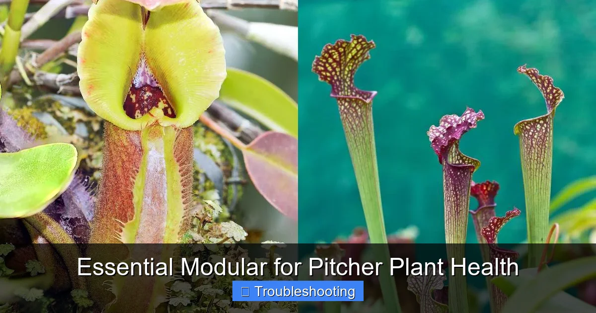Essential Modular for Pitcher Plant Health