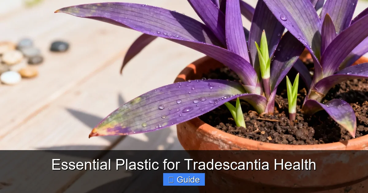 Essential Plastic for Tradescantia Health