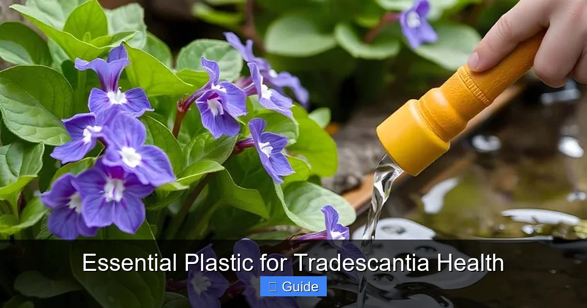 Essential Plastic for Tradescantia Health