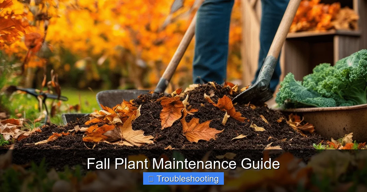 Fall Plant Maintenance Guide