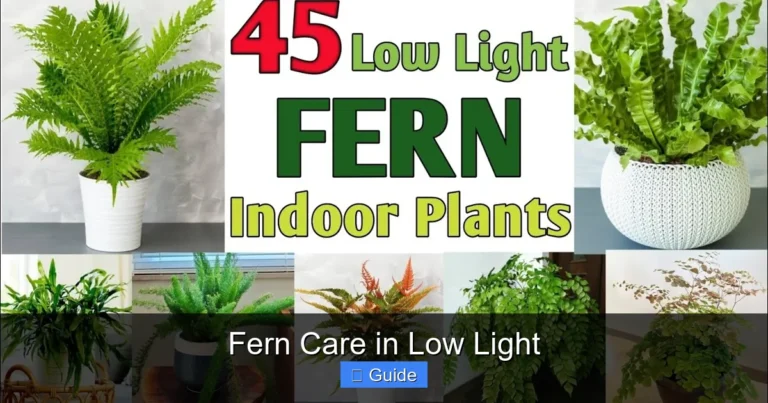 Fern Care in Low Light