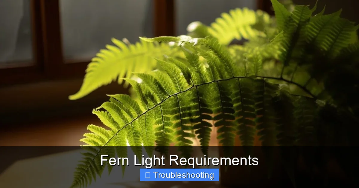 Fern Light Requirements