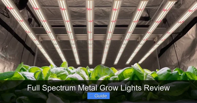 Full Spectrum Metal Grow Lights Review