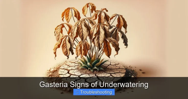 Gasteria Signs of Underwatering